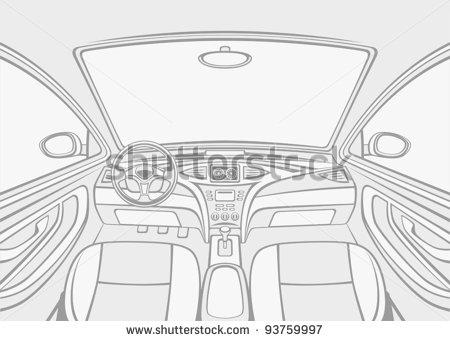 Vector Car Interior Vector Car Interior
