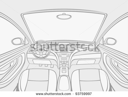 Vector Car Interior