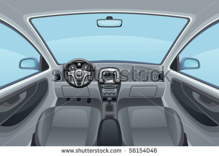 Vector Car Interior Vector Car Interior