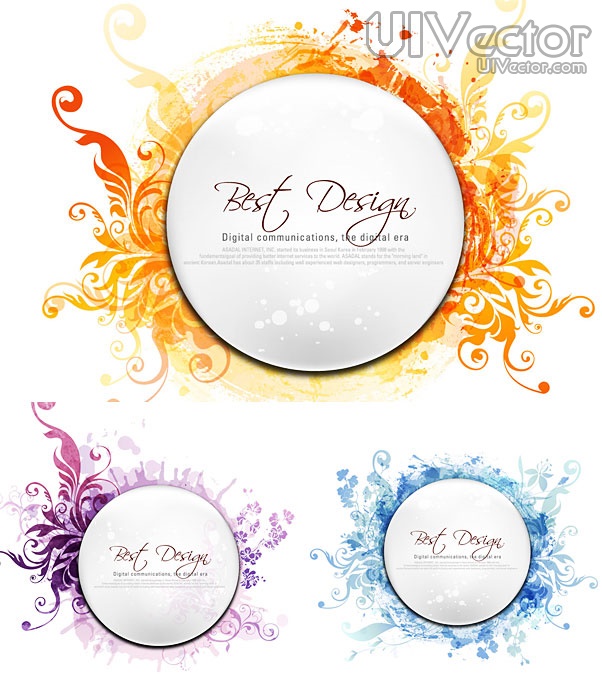Vector Circle Border Patterns Vector Circle Border Patterns