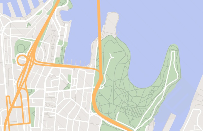 Vector City Street Map