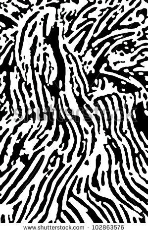 Vertical Black and White Abstract Patterns