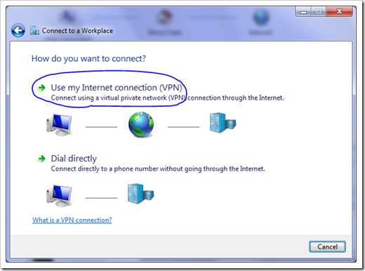 VPN Connection Windows 7