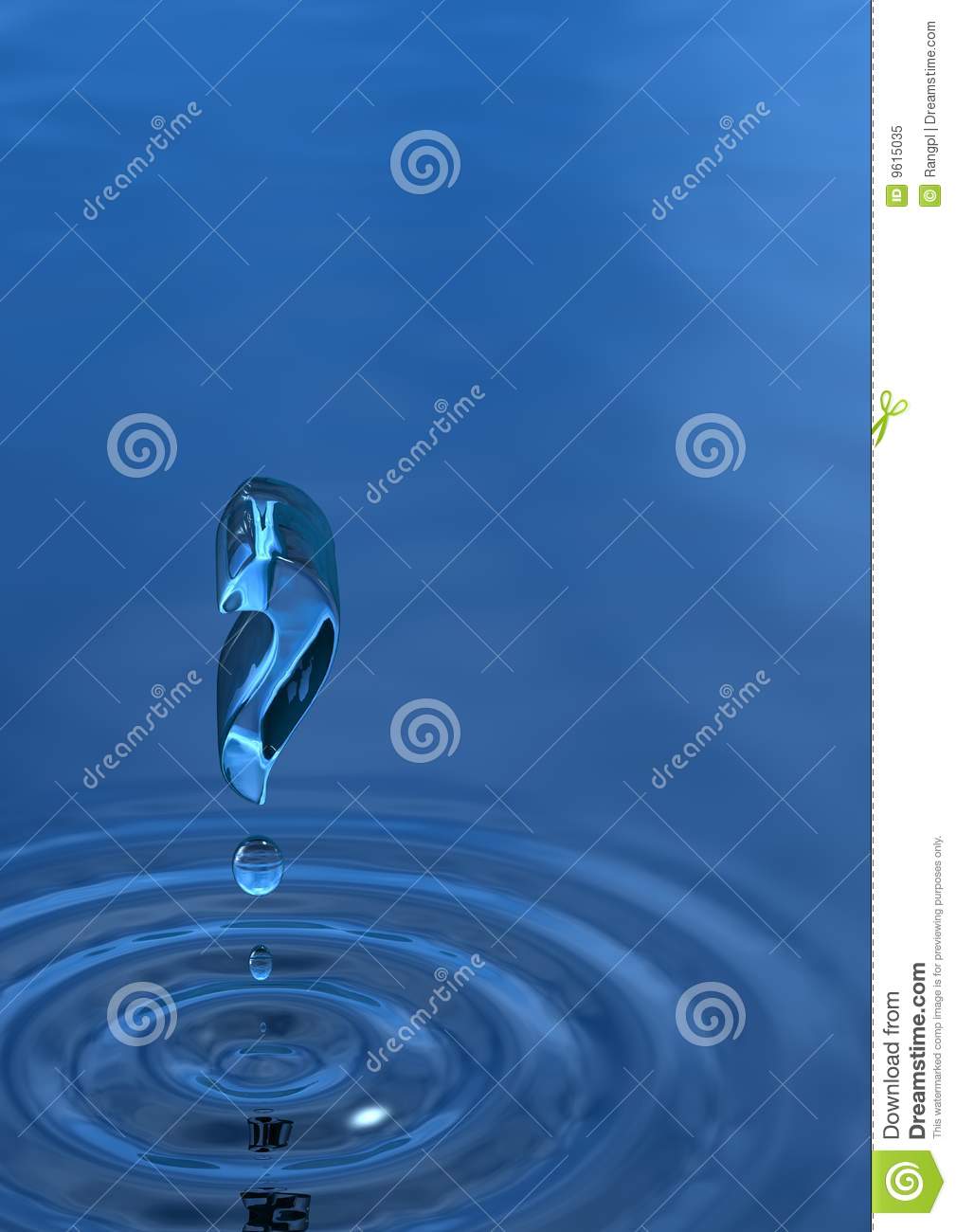 Water Question Mark