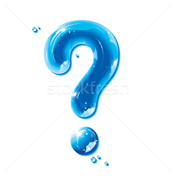 Water Question Mark