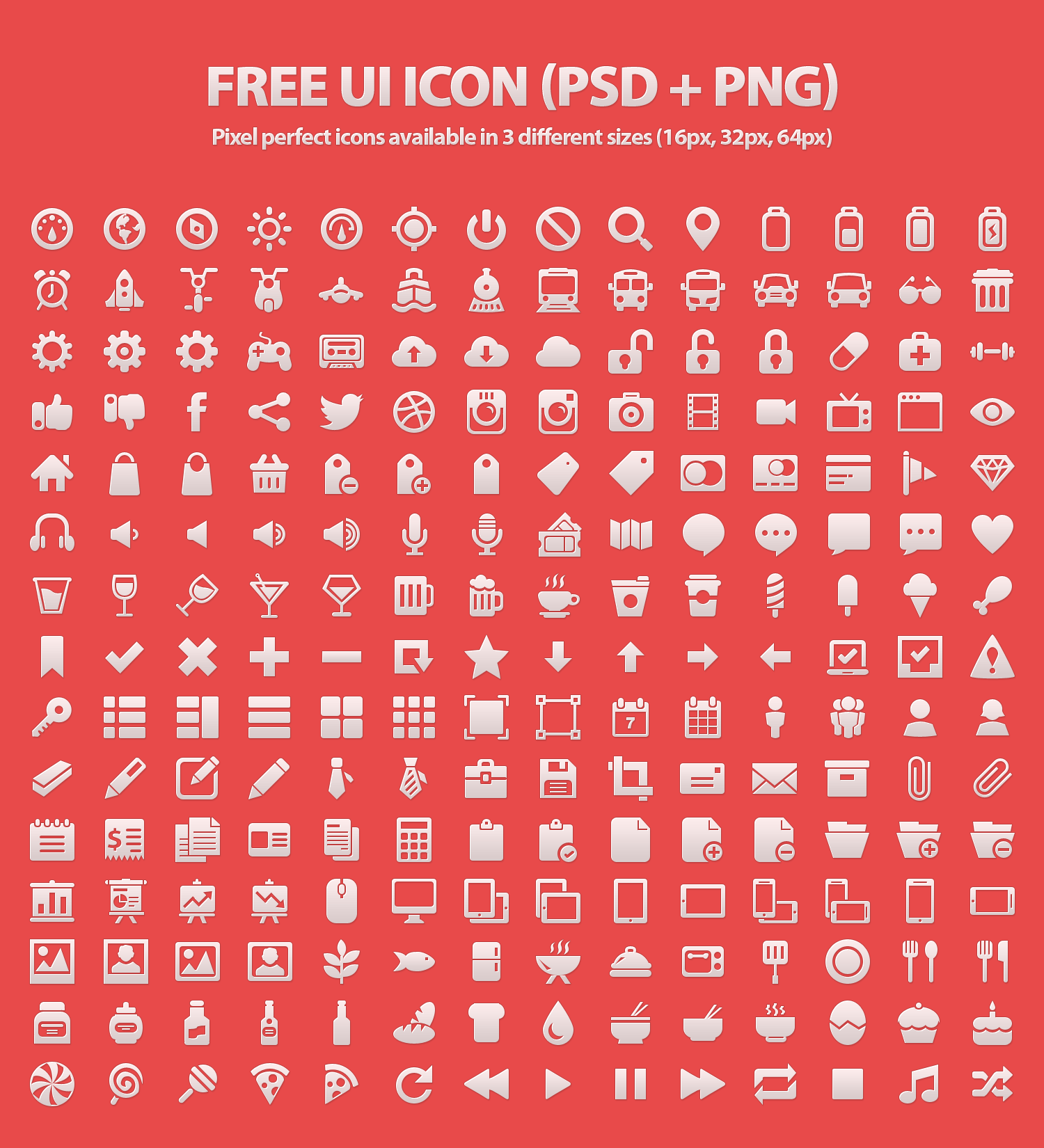 Web Icons Free Download