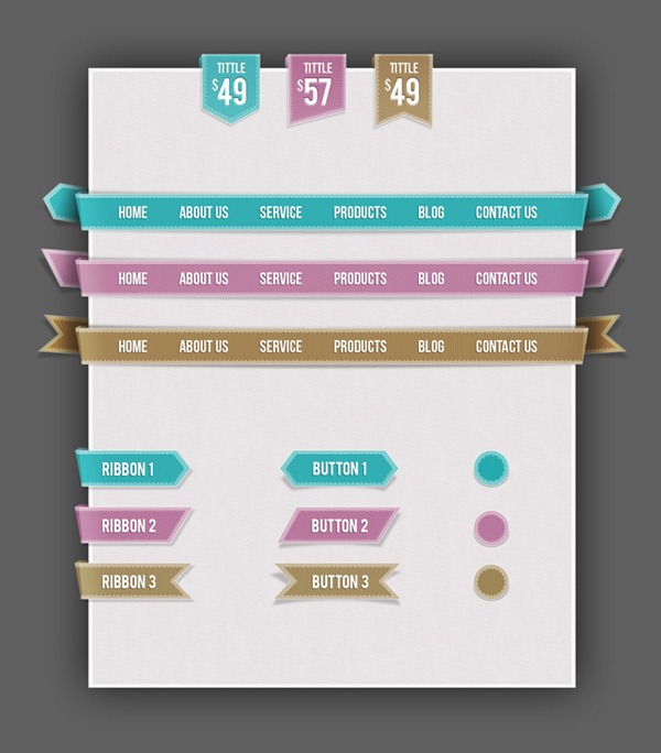 Web Page Navigation Bar Web Page Navigation Bar