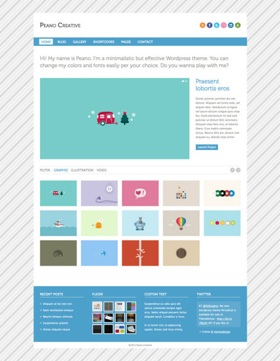 Website Design PSD Free Download