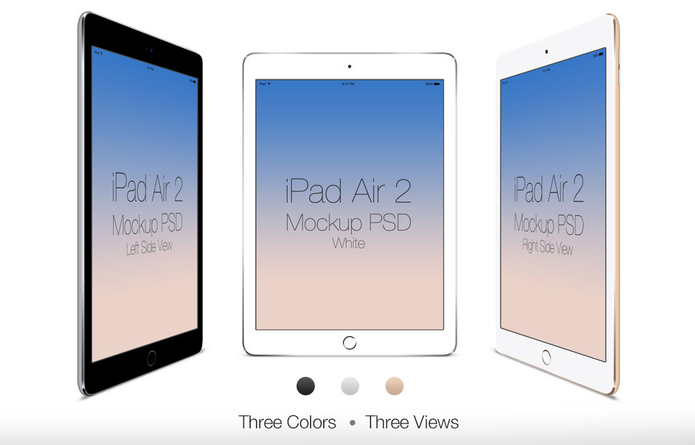 Air iPad 2 Colors