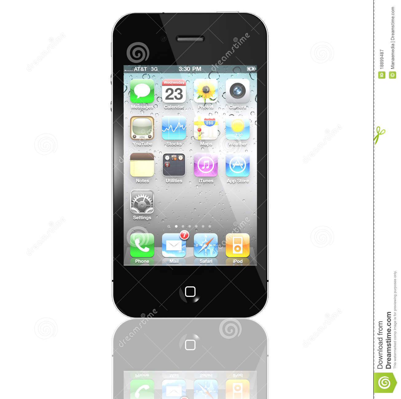 Apple iPhone 4S Icons