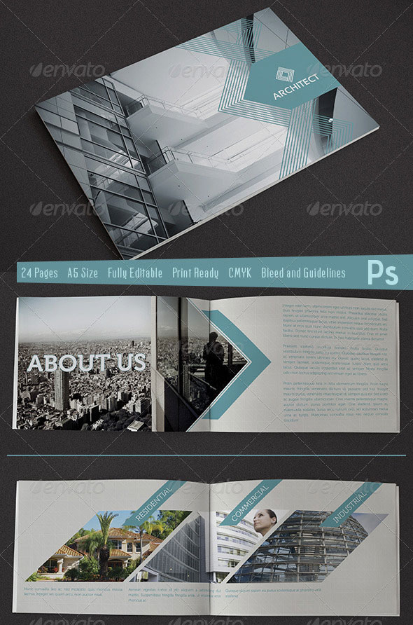 Architecture Brochure Design Templates