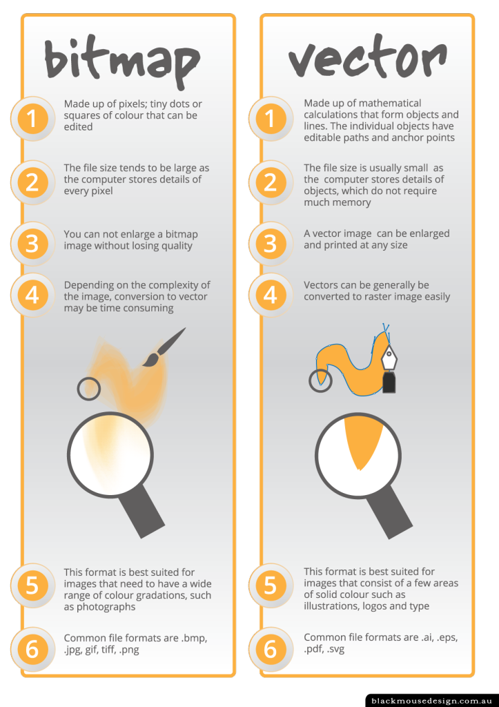 Bitmap vs Vector