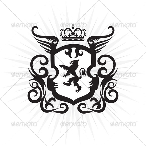 8 Decorative Vector Crest Images