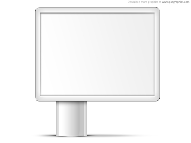 Blank Billboard Template