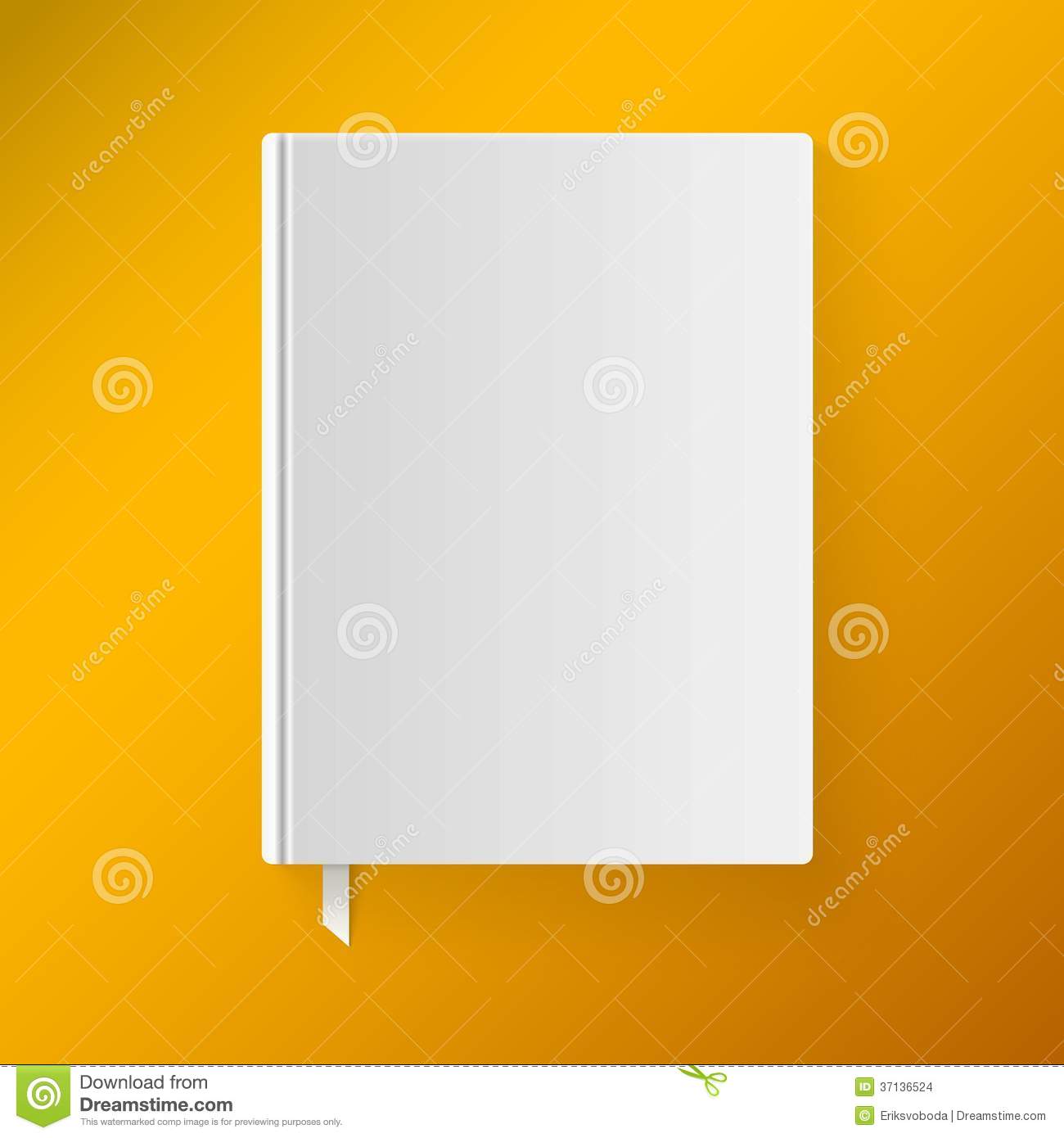Blank Book Cover Design