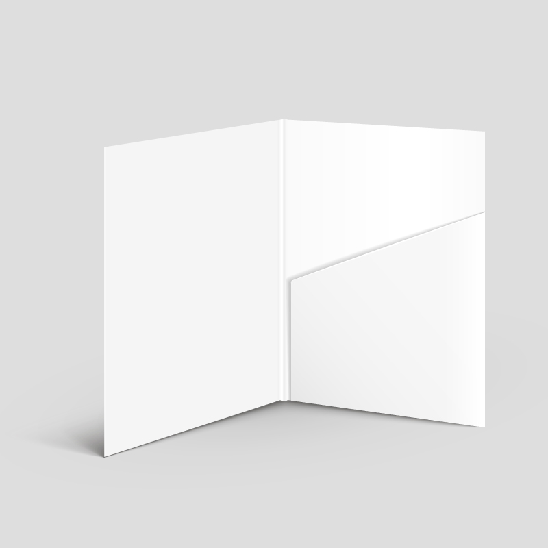 Blank Book Cover Template