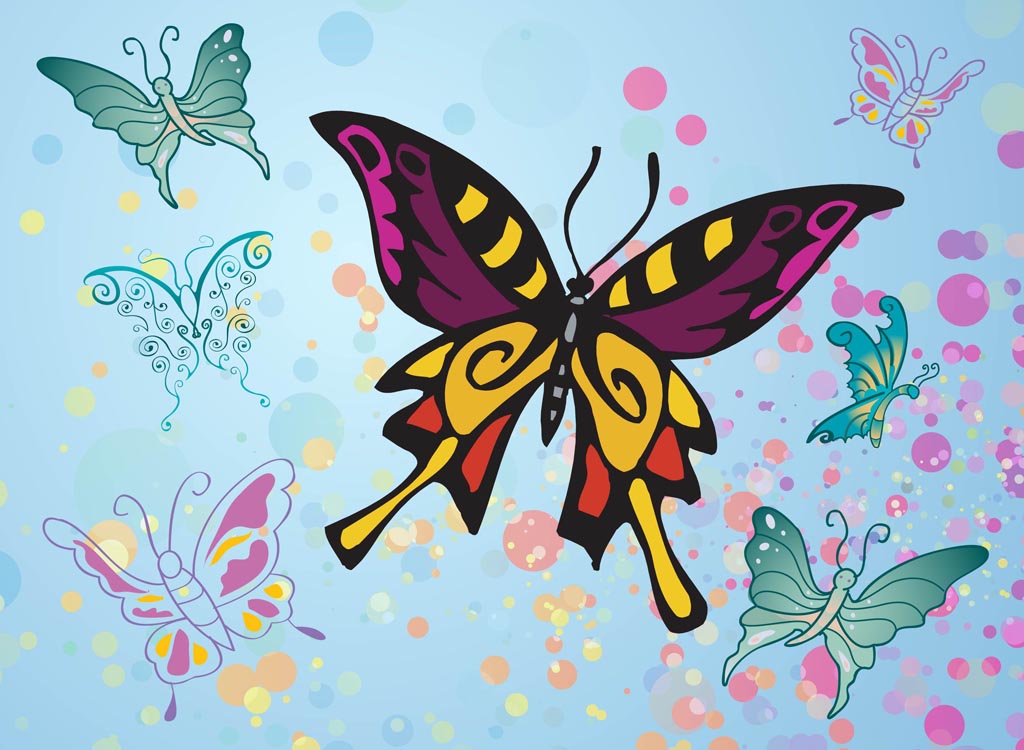 Butterfly Vector Free Download