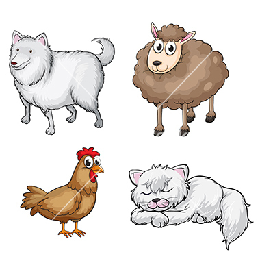 Cartoon Land Animals
