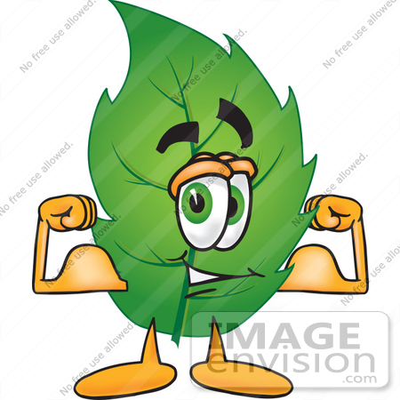 Cartoon Strong Muscles Clip Art