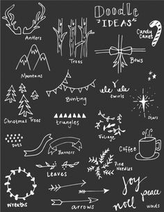 Christmas Chalkboard Idea