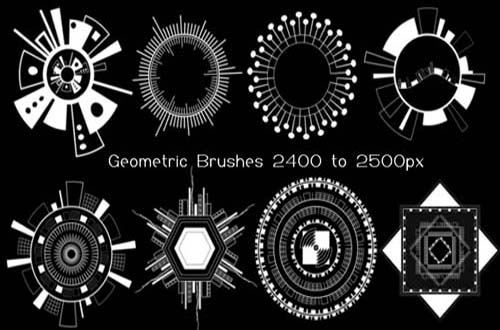 Circle Photoshop Brushes Free