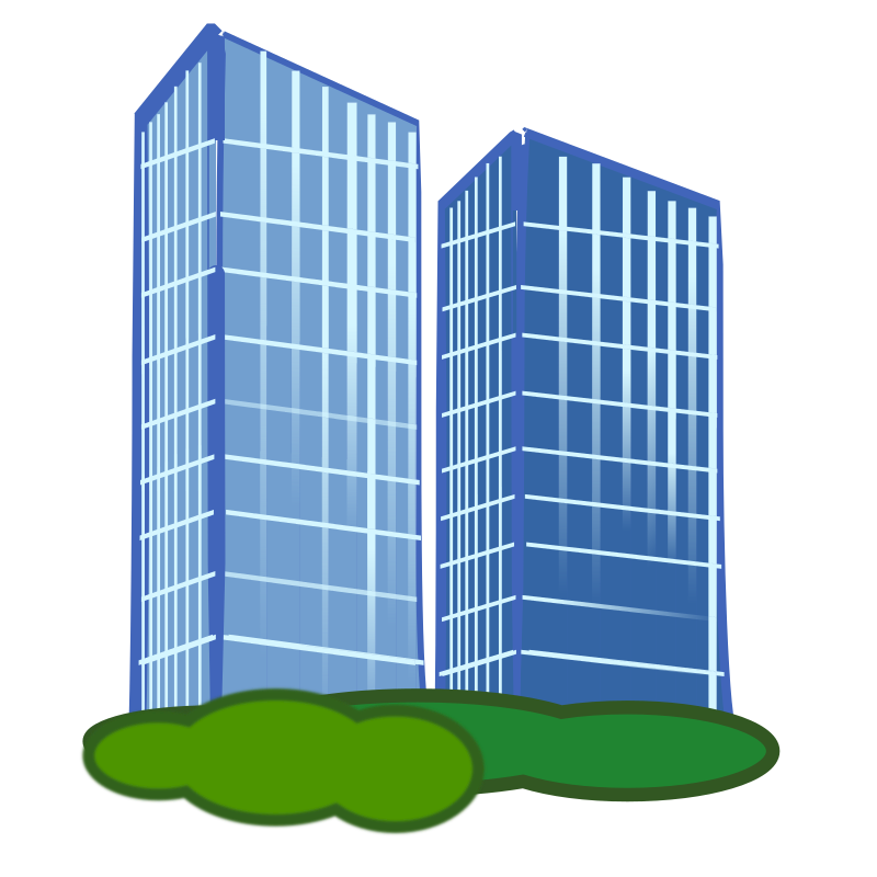 Commercial Office Building Clip Art