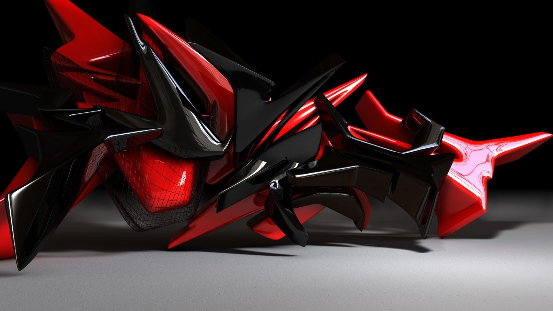 Cool 3D Background Desktop Red Cool 3D Background Desktop Red