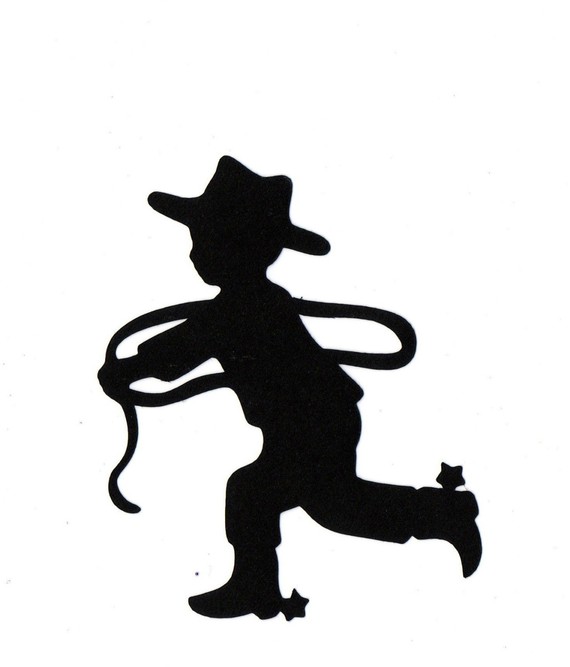Cowboy and Cowgirl Silhouette Clip Art Cowboy and Cowgirl Silhouette Clip Art
