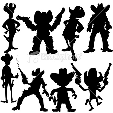 Cowboy Silhouette Clip Art Free