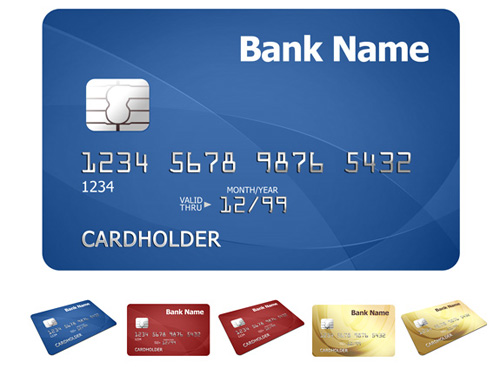 Credit Card Template Photoshop
