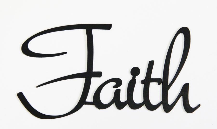 Cursive Word Faith