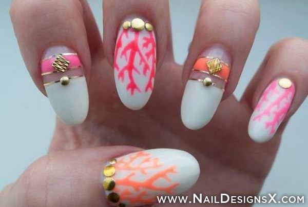 Cute Acrylic Nails 2014