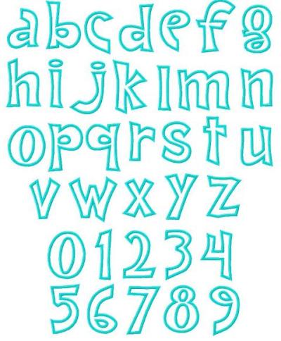 Cute Block Letter Fonts