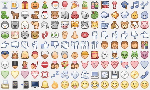 Emoji Emoticons for Facebook