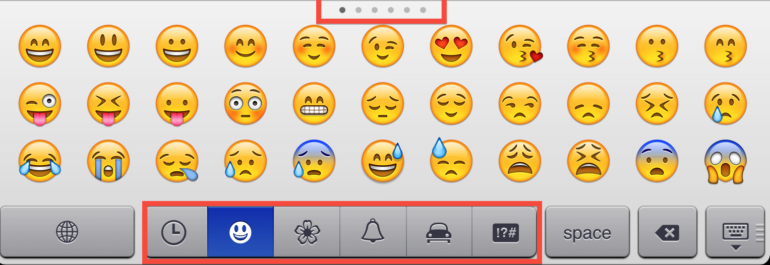 Emoji Icons On Computer