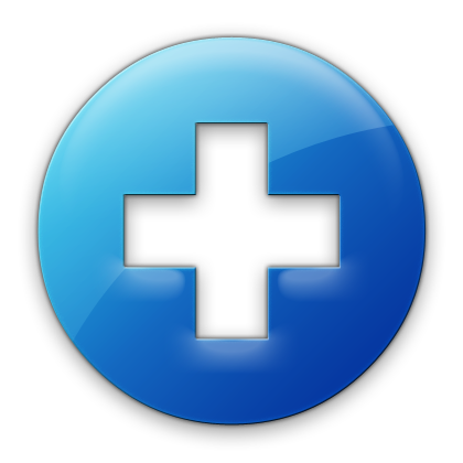 First Aid Blue Icon