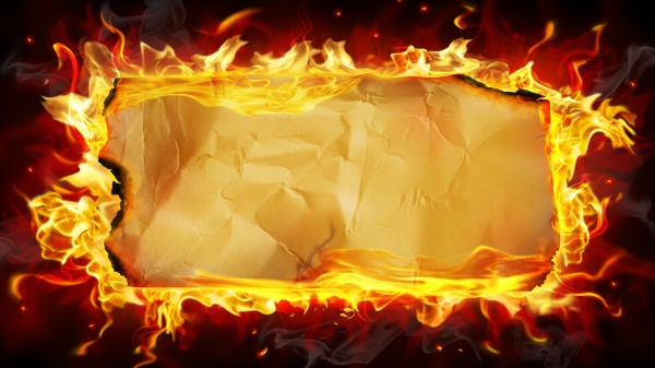 Flames Border Frame Flames Border Frame