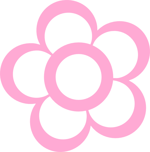 Flower Outline Clip Art