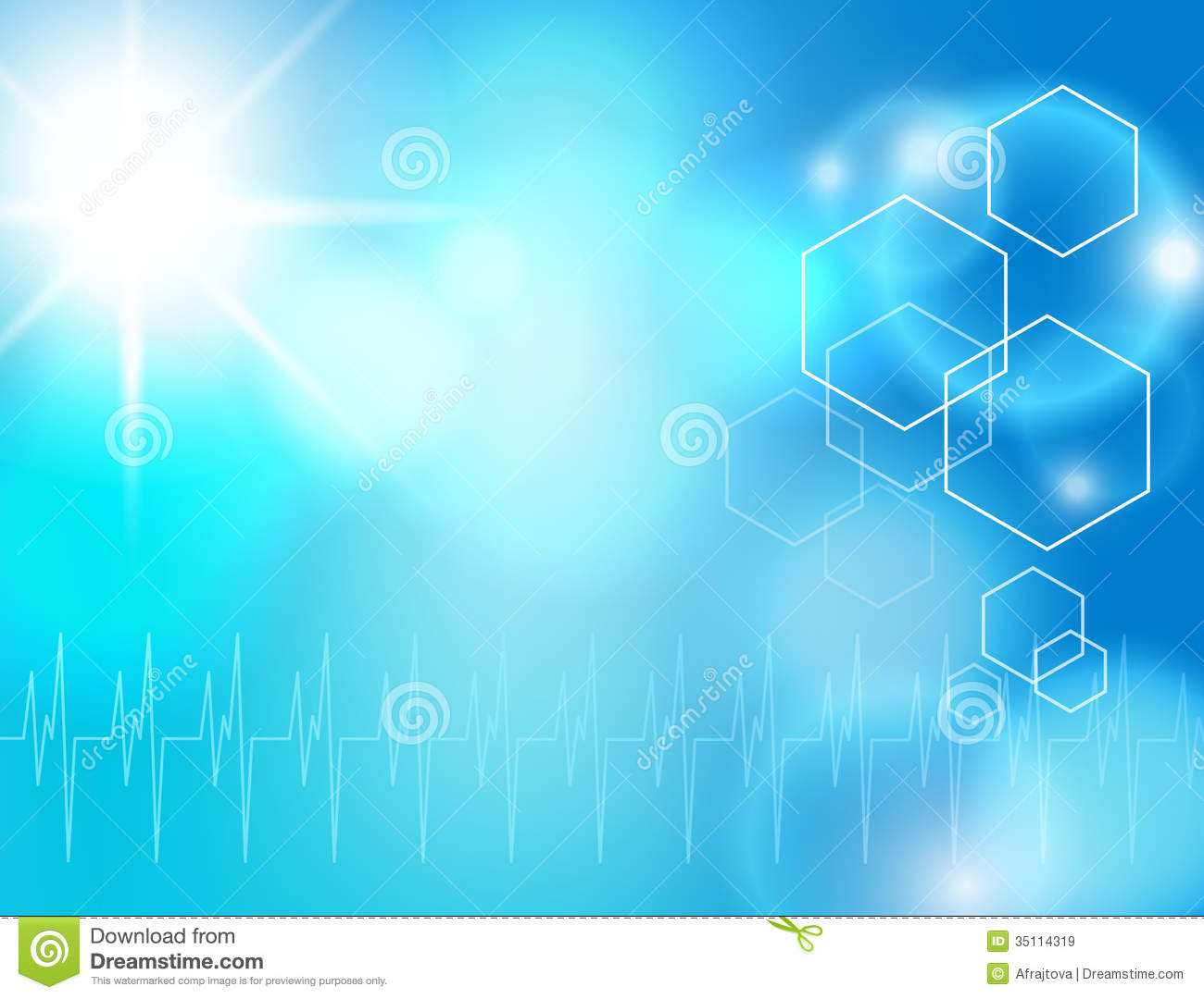 Free Blue Medical Background