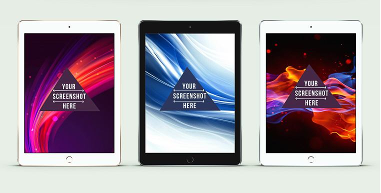 Free iPad PSD Mockup