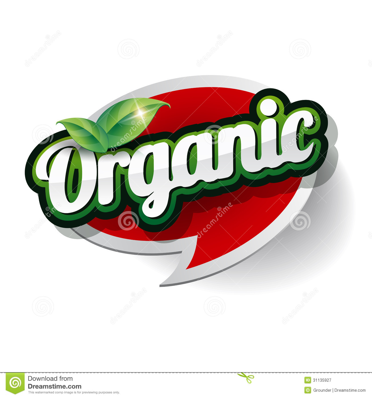 Free Organic Vectors Labels