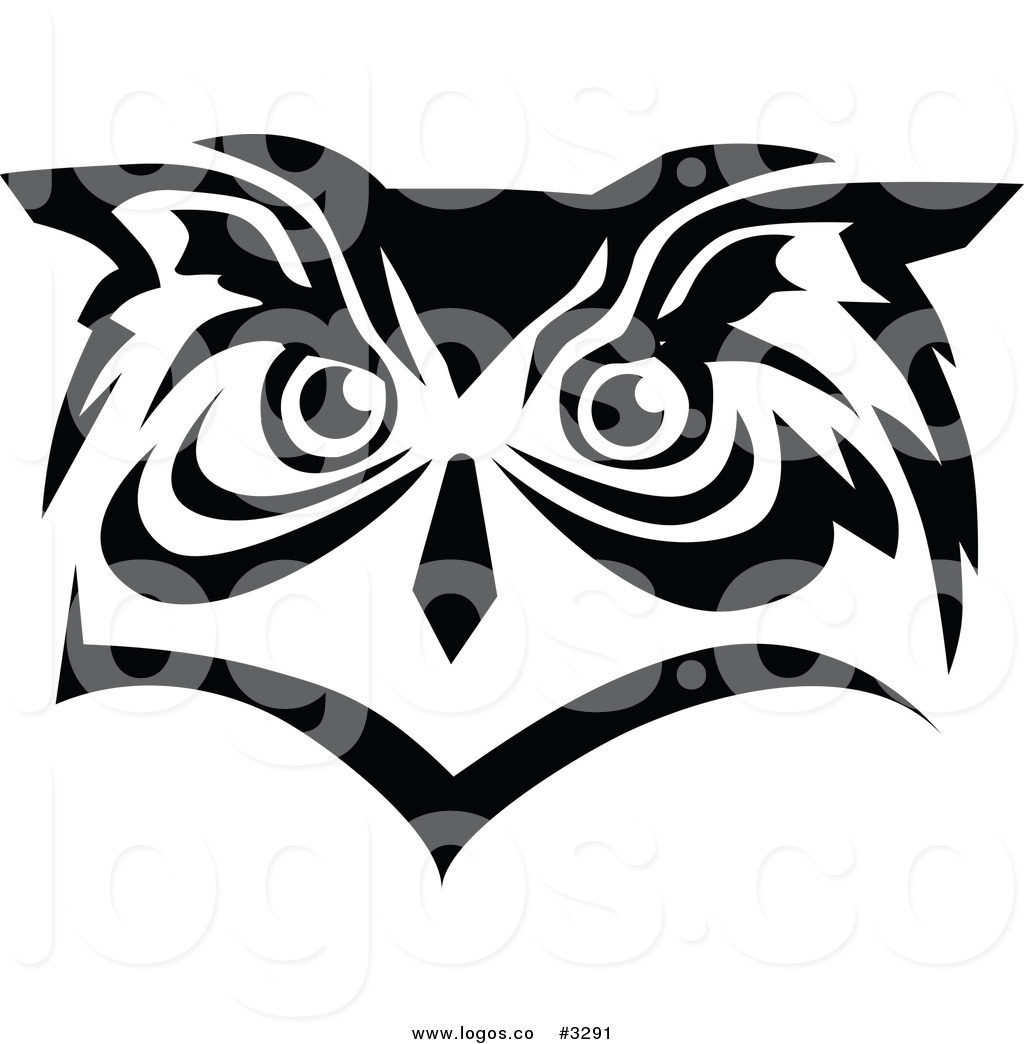 Free Owl Clip Art Black and White