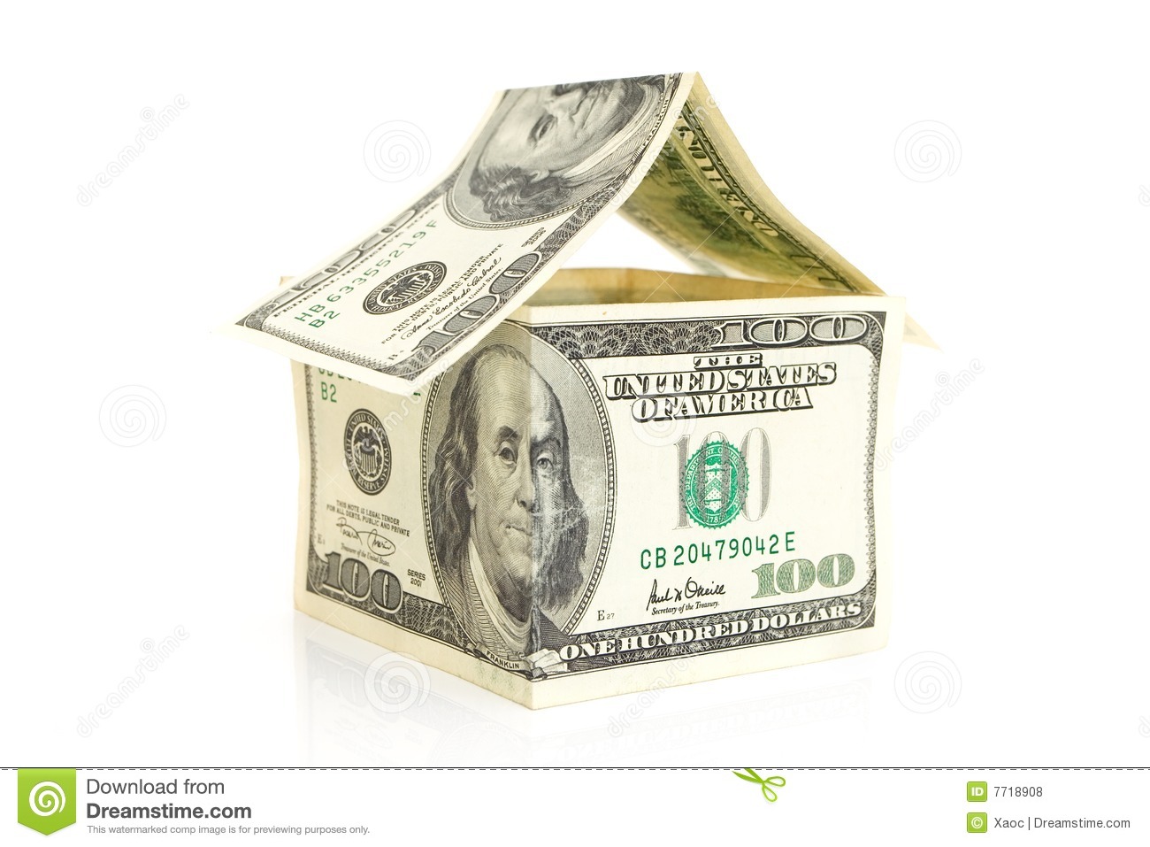 Free Pictures of House with Money
