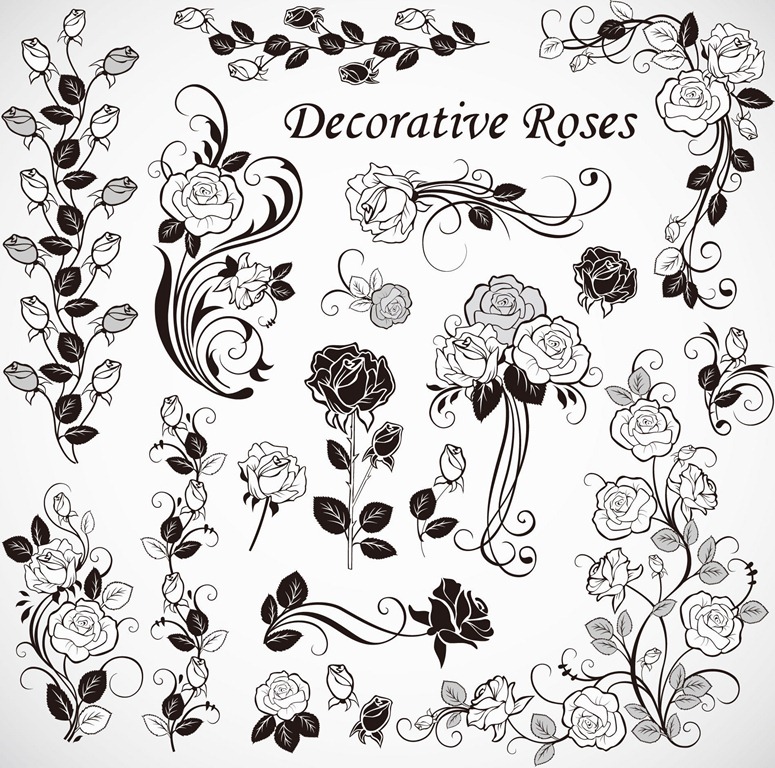 Free Vector Graphic Roses