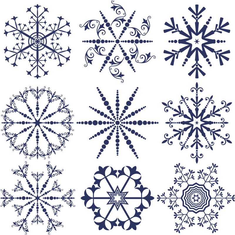 Free Vector Snowflake Clip Art