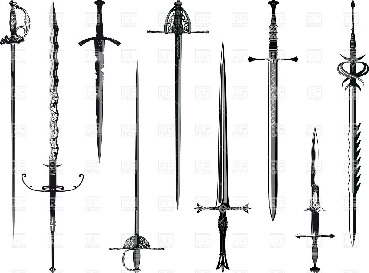 Free Vector Sword Clip Art