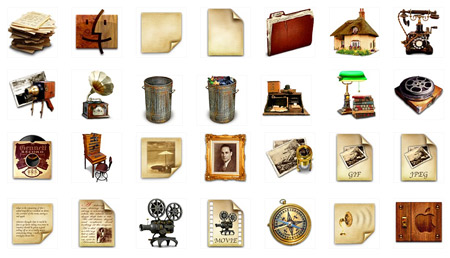 Free Vintage Icons