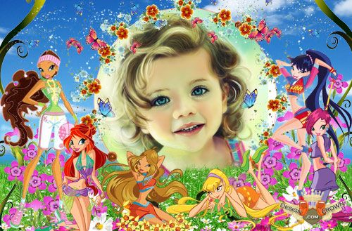 Girl Baby Frame Photoshop Girl Baby Frame Photoshop