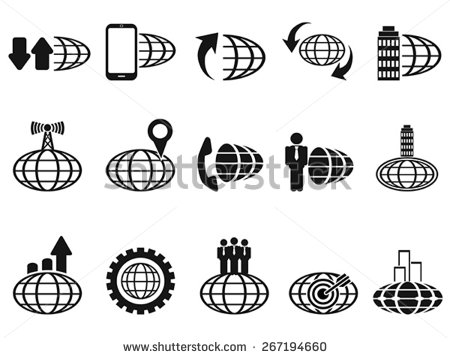 Global Business Icon Global Business Icon