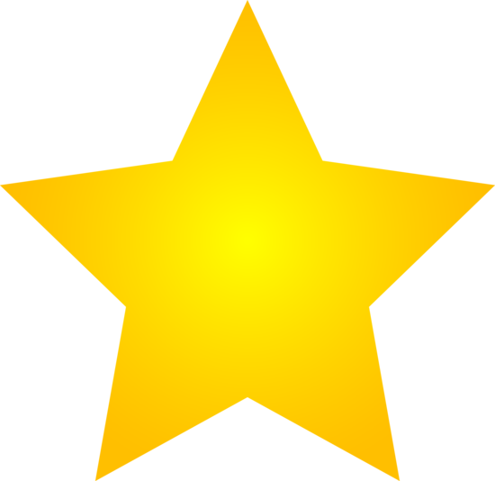 Gold Star Clip Art Free